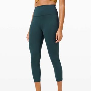 Lululemon Wunder Train High Rise Crop 21" (4) - Submarine NWT